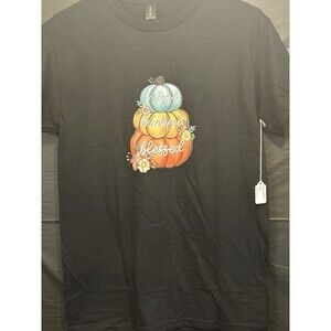 Thankful Blessed Pumpkin Graphic Tee